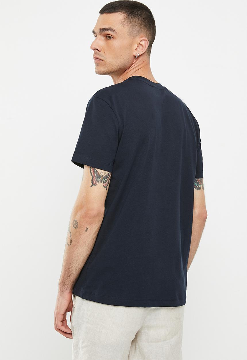 MANGO - T-shirt cherlo - navy
