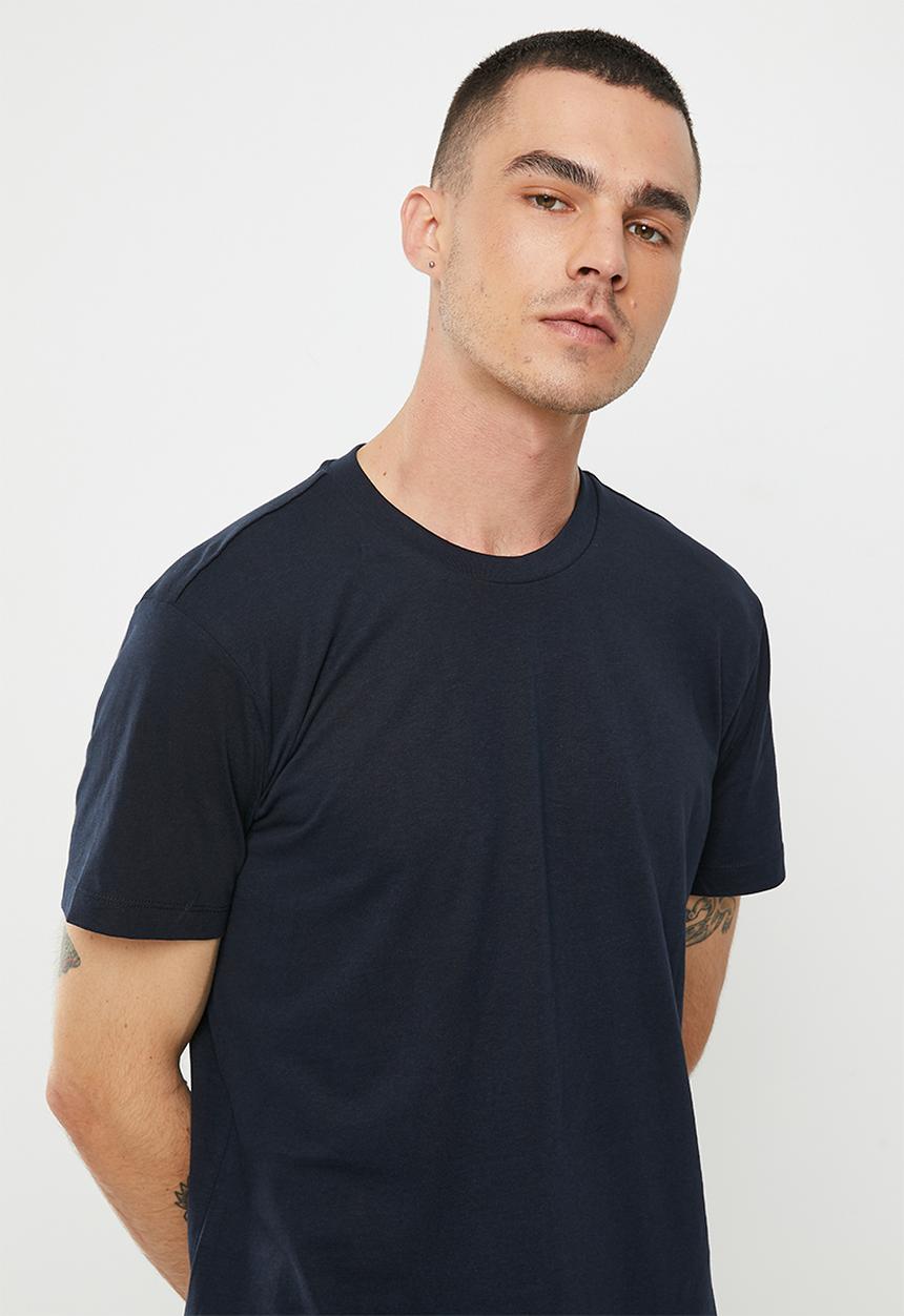 MANGO - T-shirt cherlo - navy