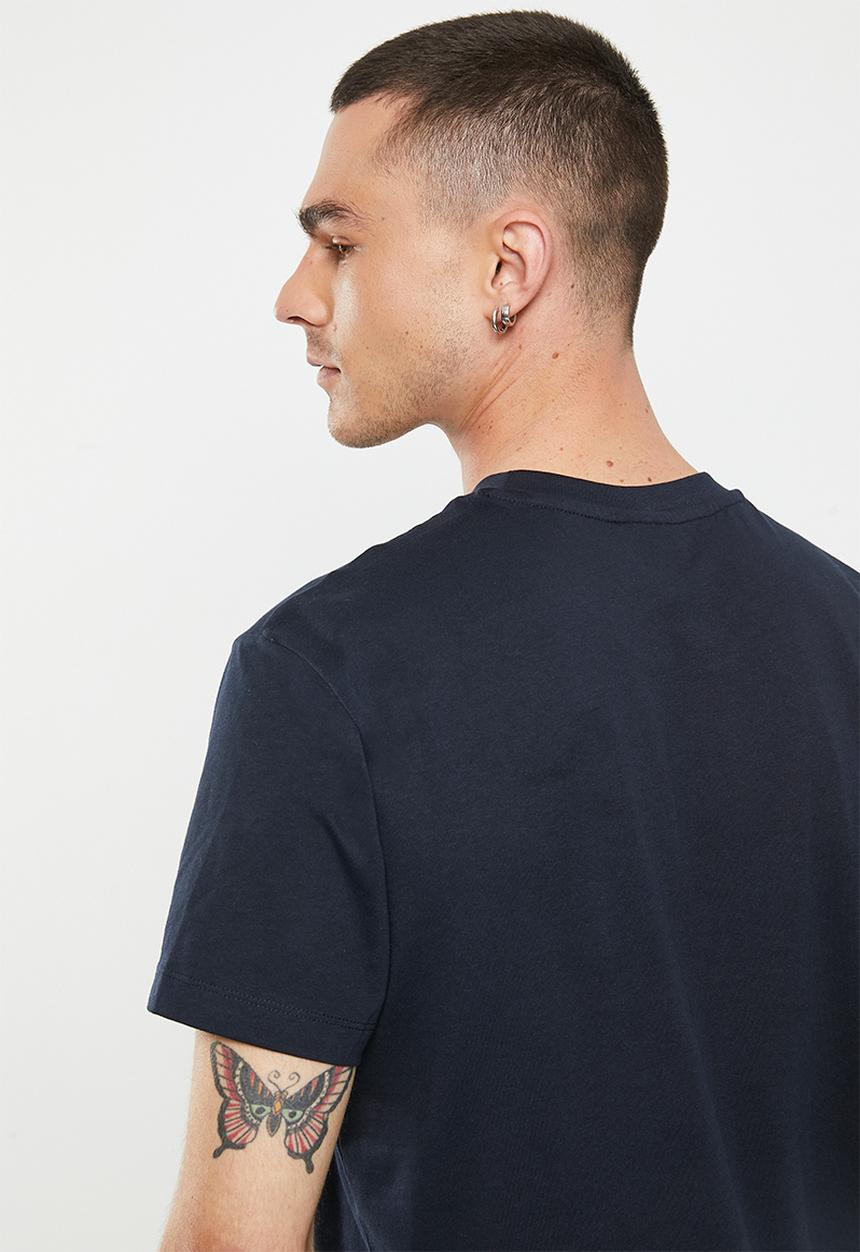 MANGO - T-shirt cherlo - navy