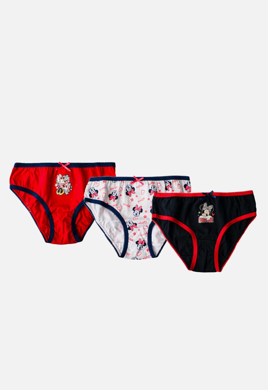 Character Group - Minnie mouse 3 pack underwear - pink