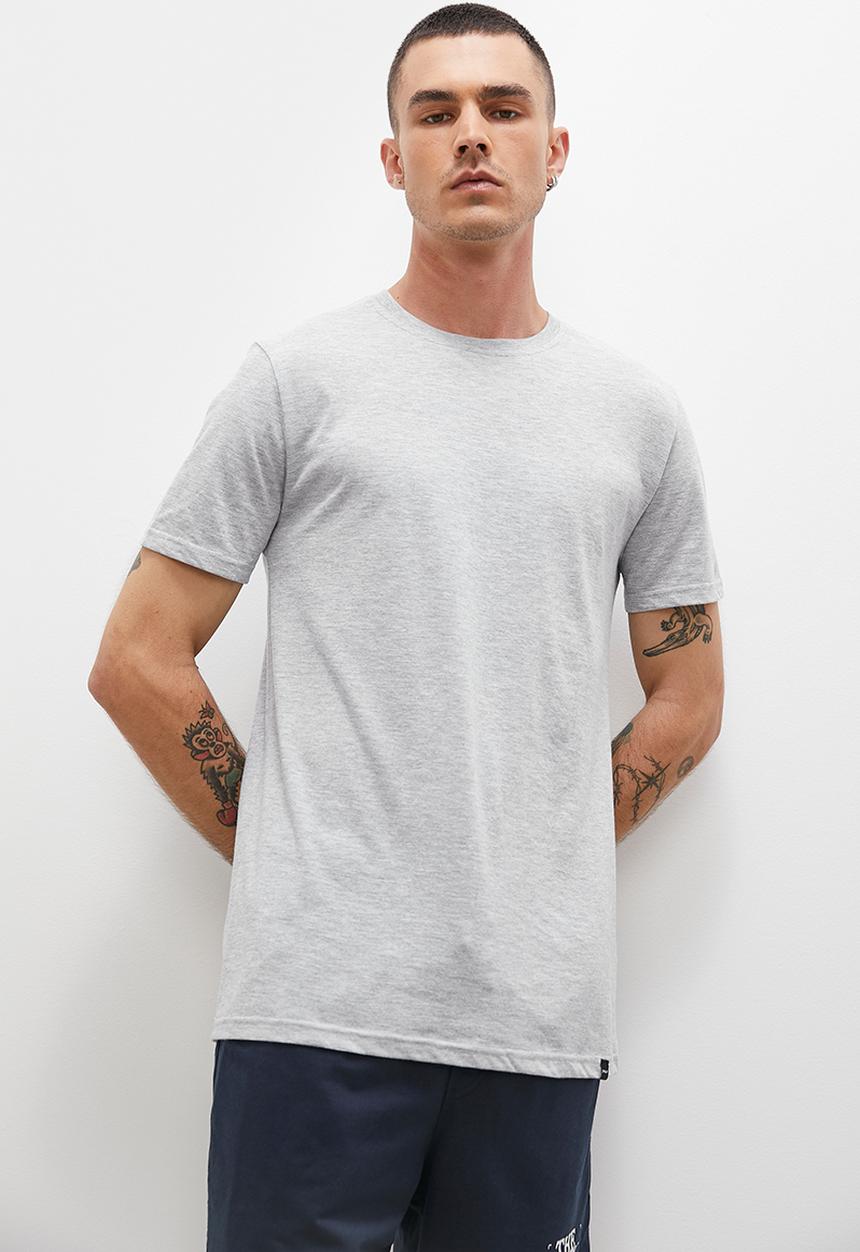 Superbalist - Nate BCI crew neck tee - grey 