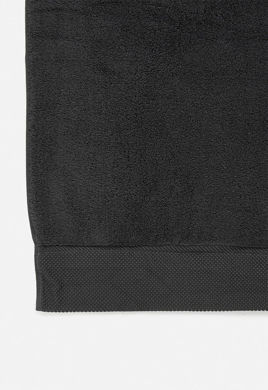 Hertex Haus - Luxor bath sheet - liquorice