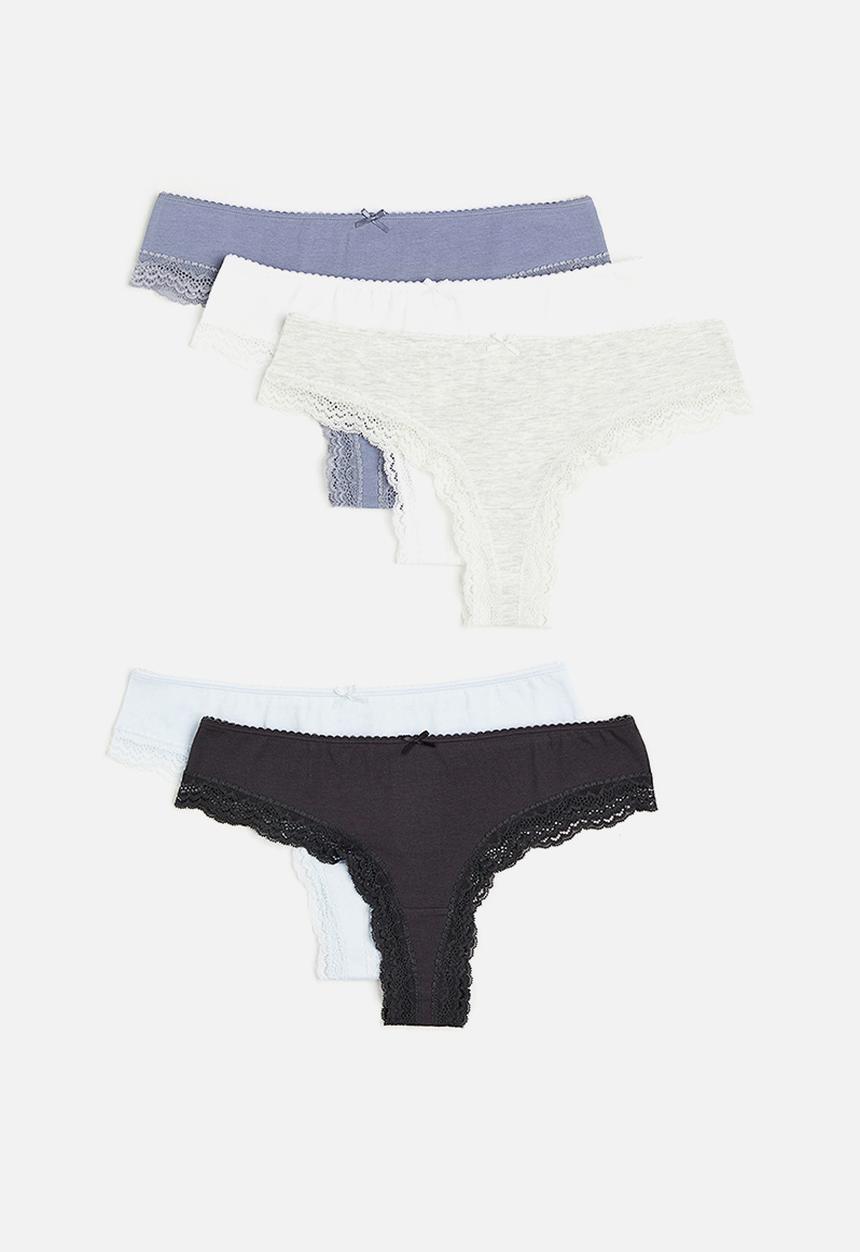H&M - 5 Pack brazilian briefs - multi 