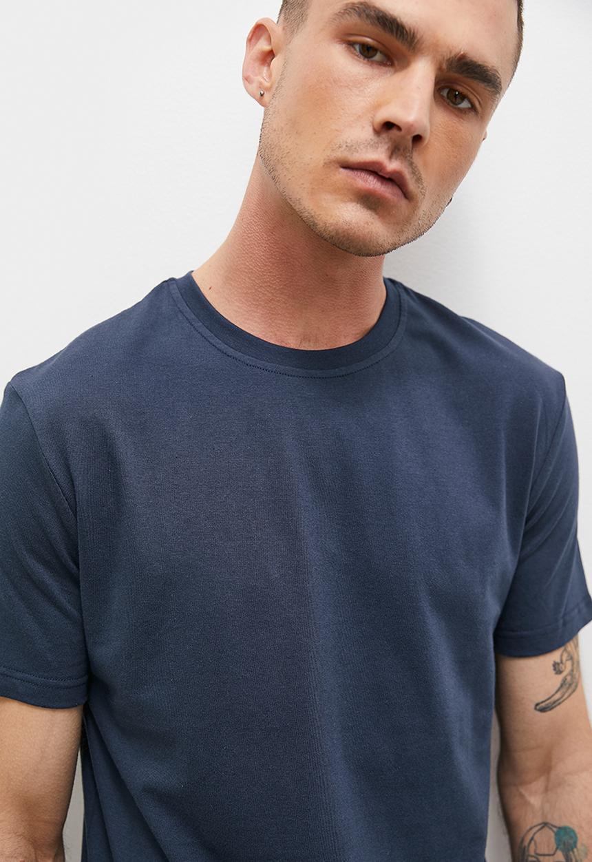 Superbalist - Nate BCI crew neck tee - navy