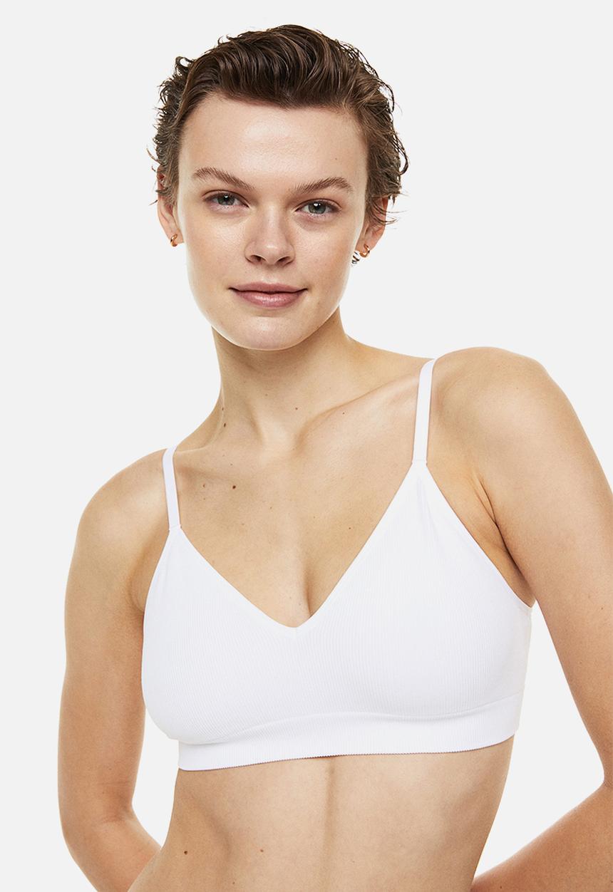 H&M - Padded bra - white