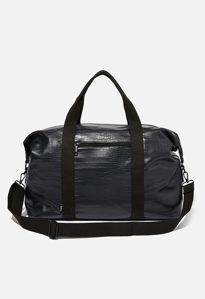 Typo - Off the grid holdall duffle - black textured