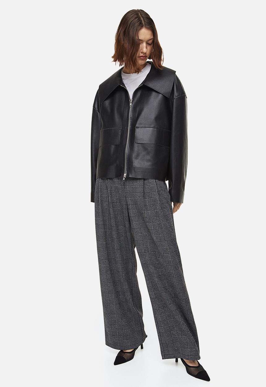H&M - Oversized jacket - black