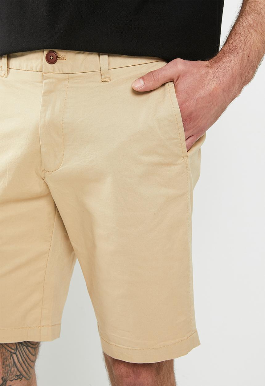 MANGO - Bermuda shorts gracia - beige