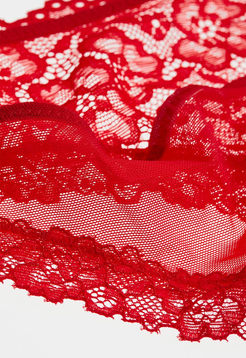 H&M - 2 Pack brazilian briefs - red