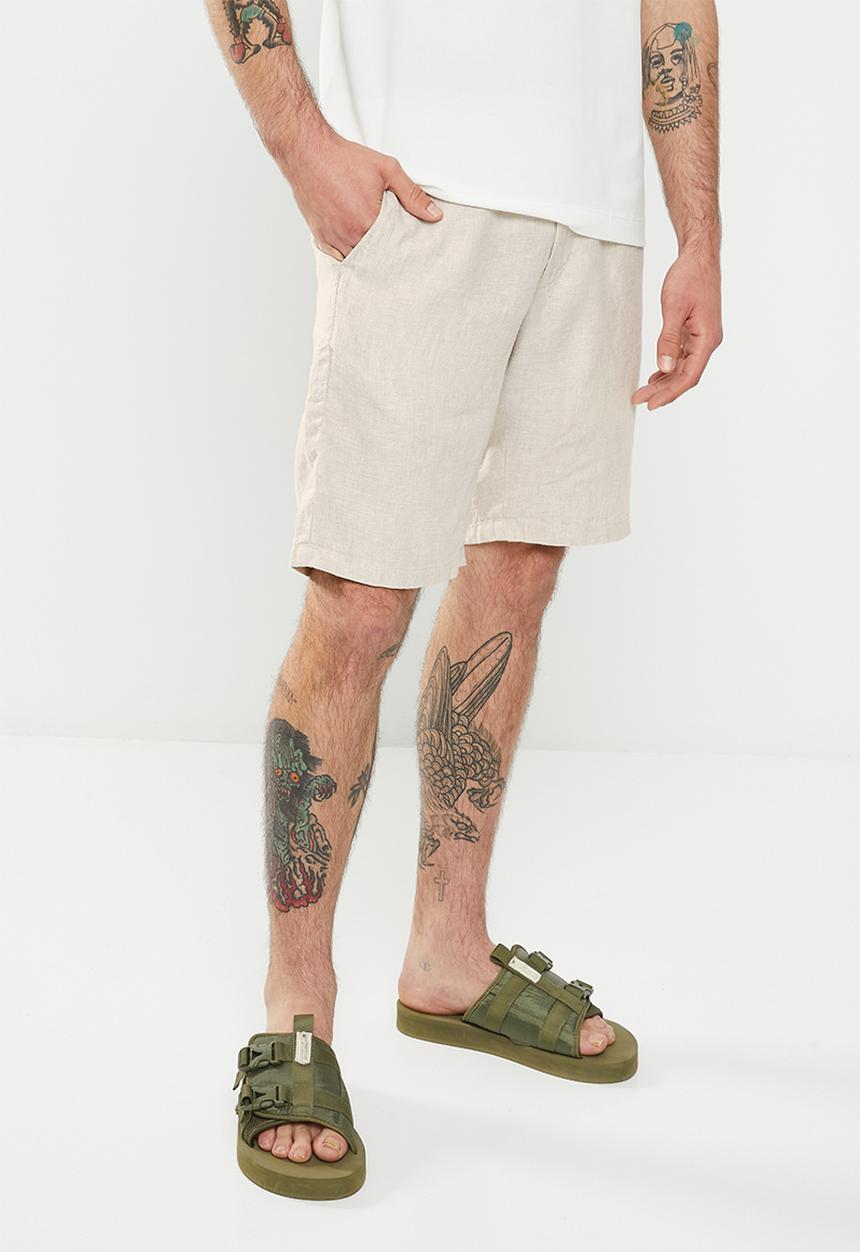 MANGO - Bermuda shorts carp - beige