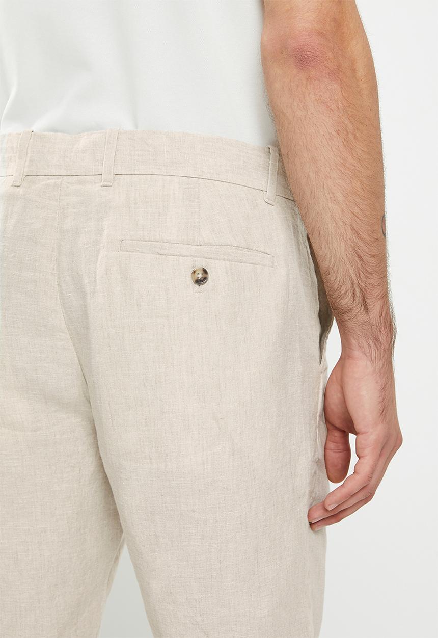 MANGO - Bermuda shorts carp - beige