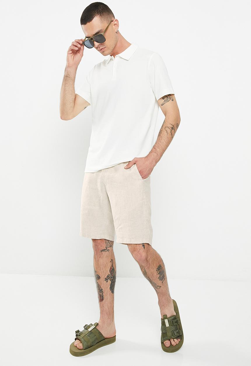 MANGO - Bermuda shorts carp - beige