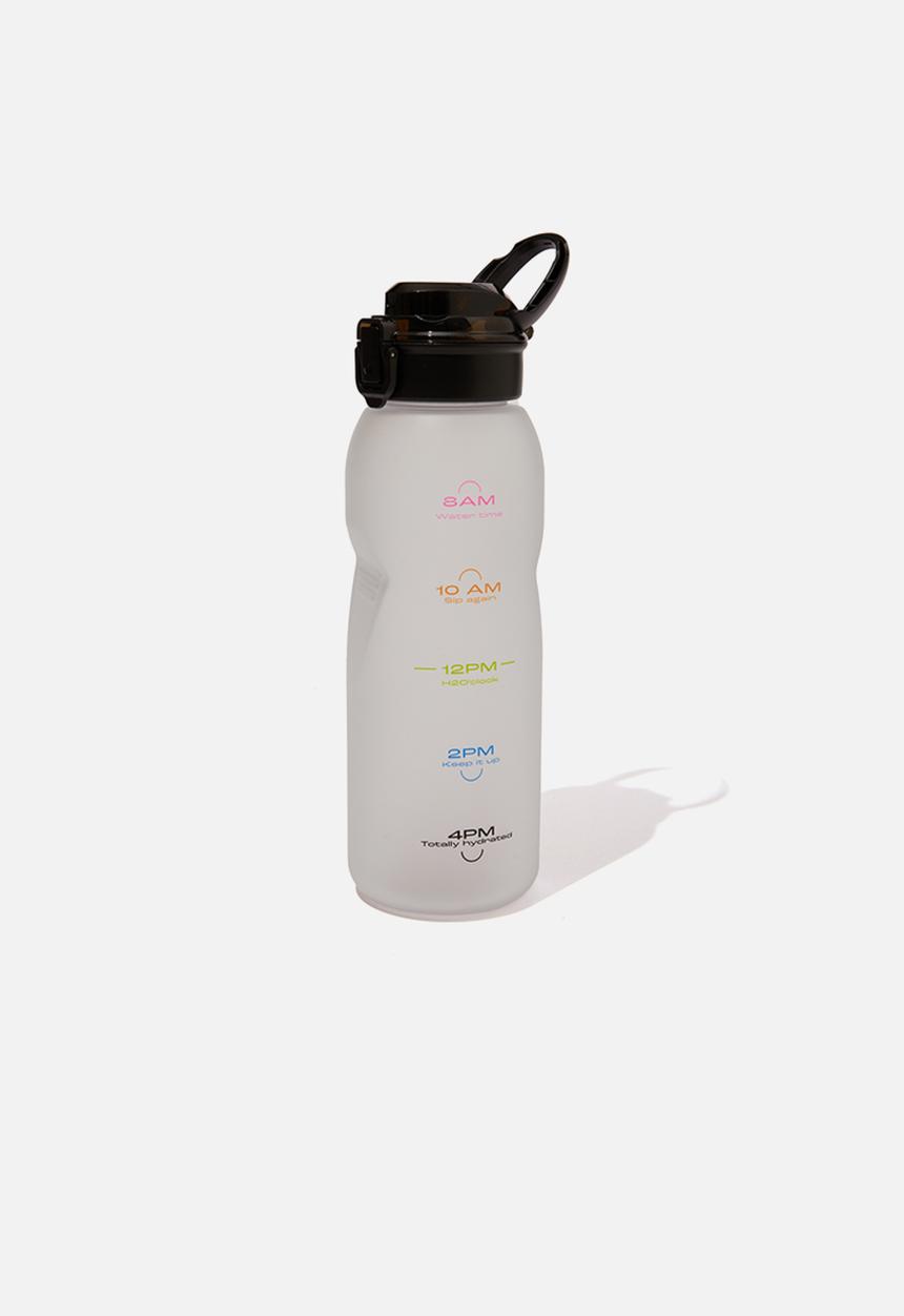 Typo - Heavy lifter 1.5 L drink bottle - frosted clear multi