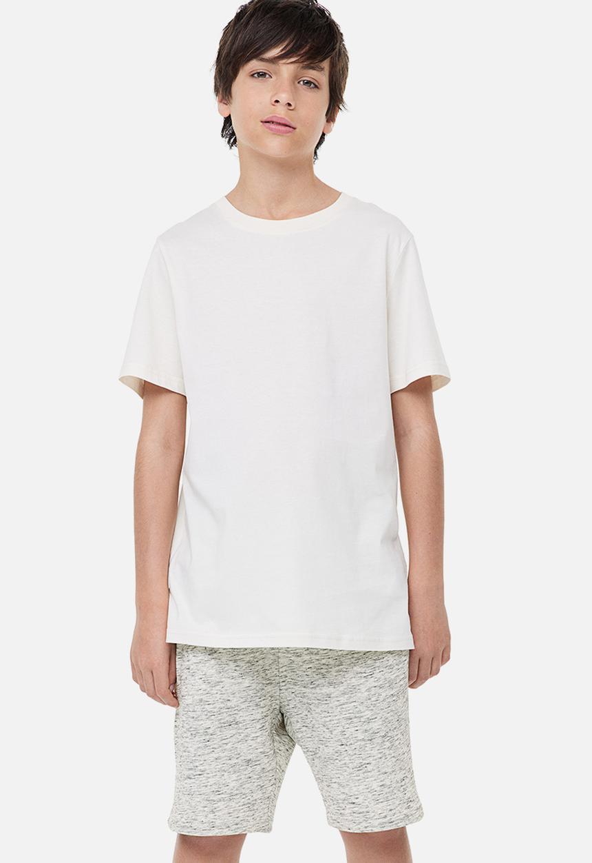 H&M - Sweatshorts - grey marl