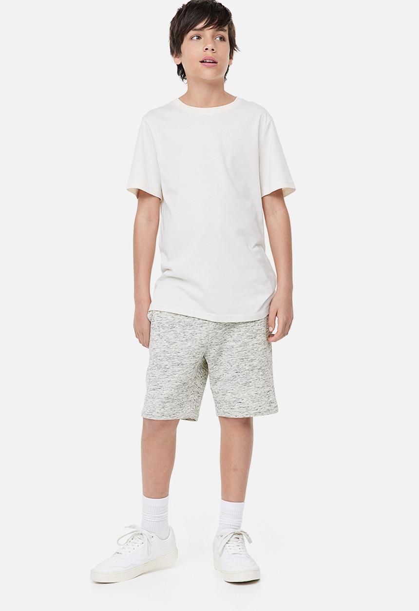 H&M - Sweatshorts - grey marl