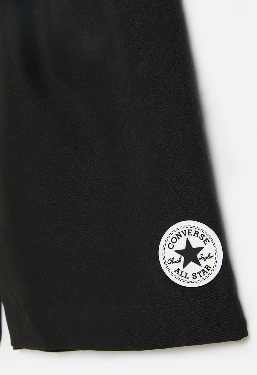 Converse - Teen core pull-on swim trunk - black