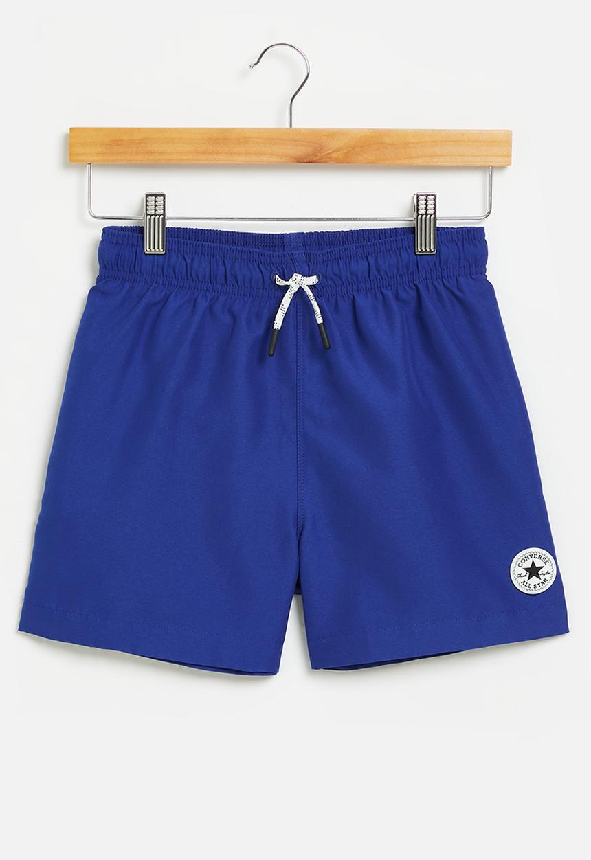 Converse - Teen Core pull-on swim trunk - converse blue