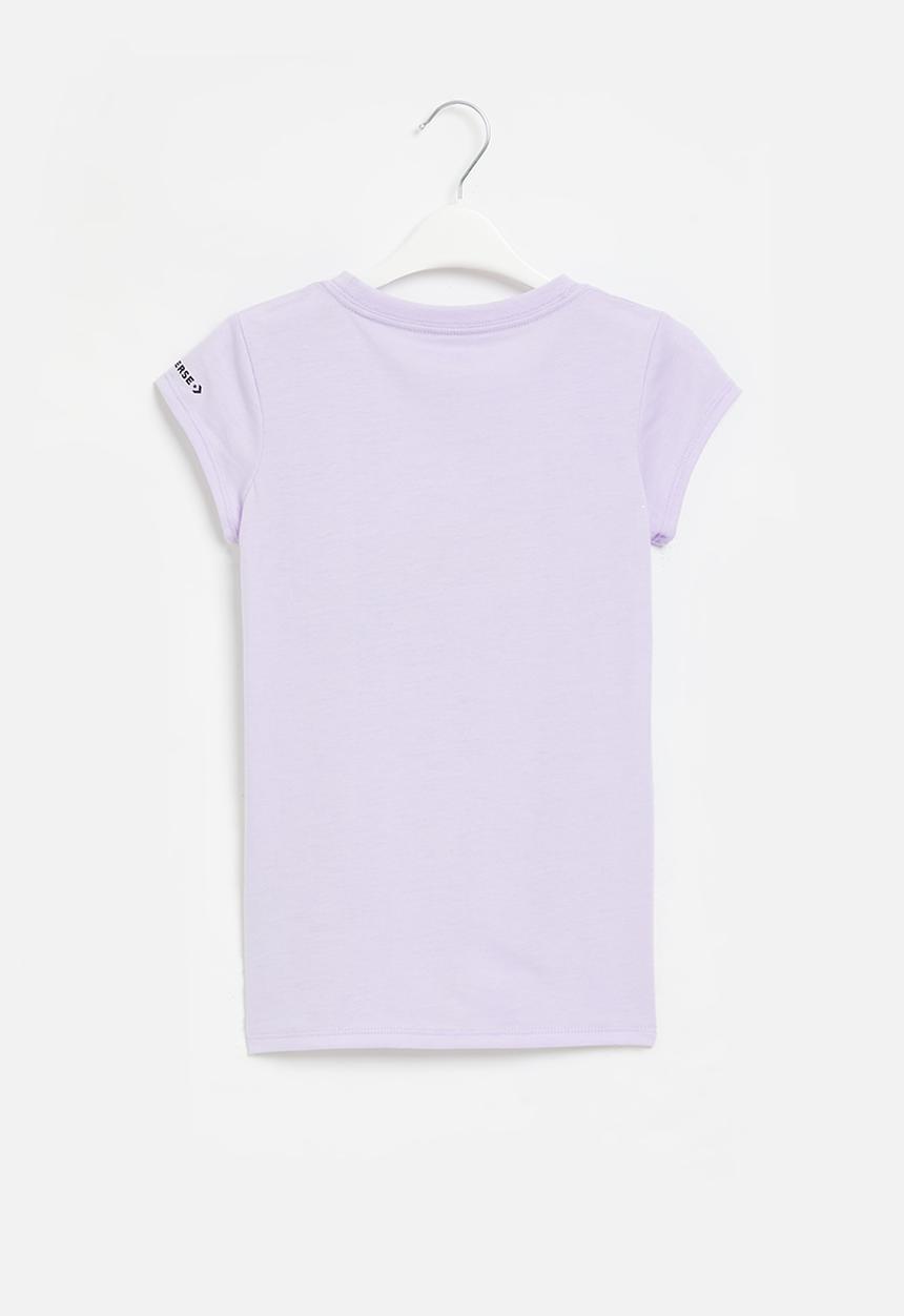 Converse - Short sleeve chuck taylor gfx t-shi - vapor violet