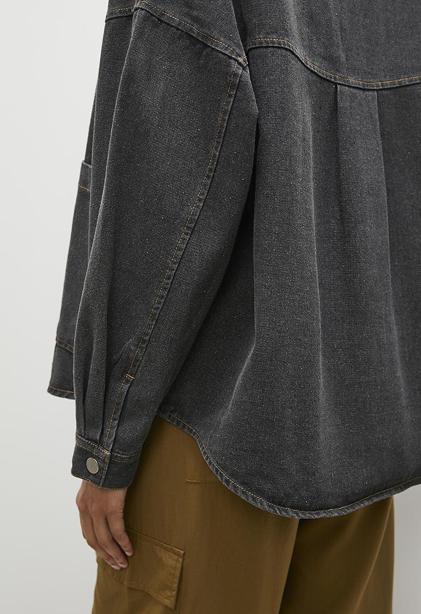 Superbalist - Denim overshirt - black
