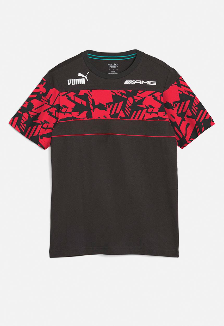 PUMA - Mercedes-AMG camo SDS tee - puma black
