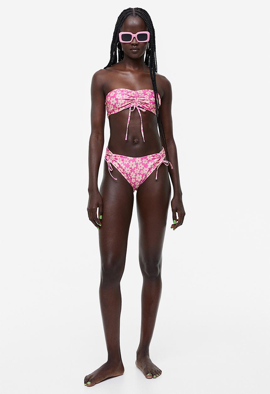 H&M - Bikini bottoms - cerise/floral