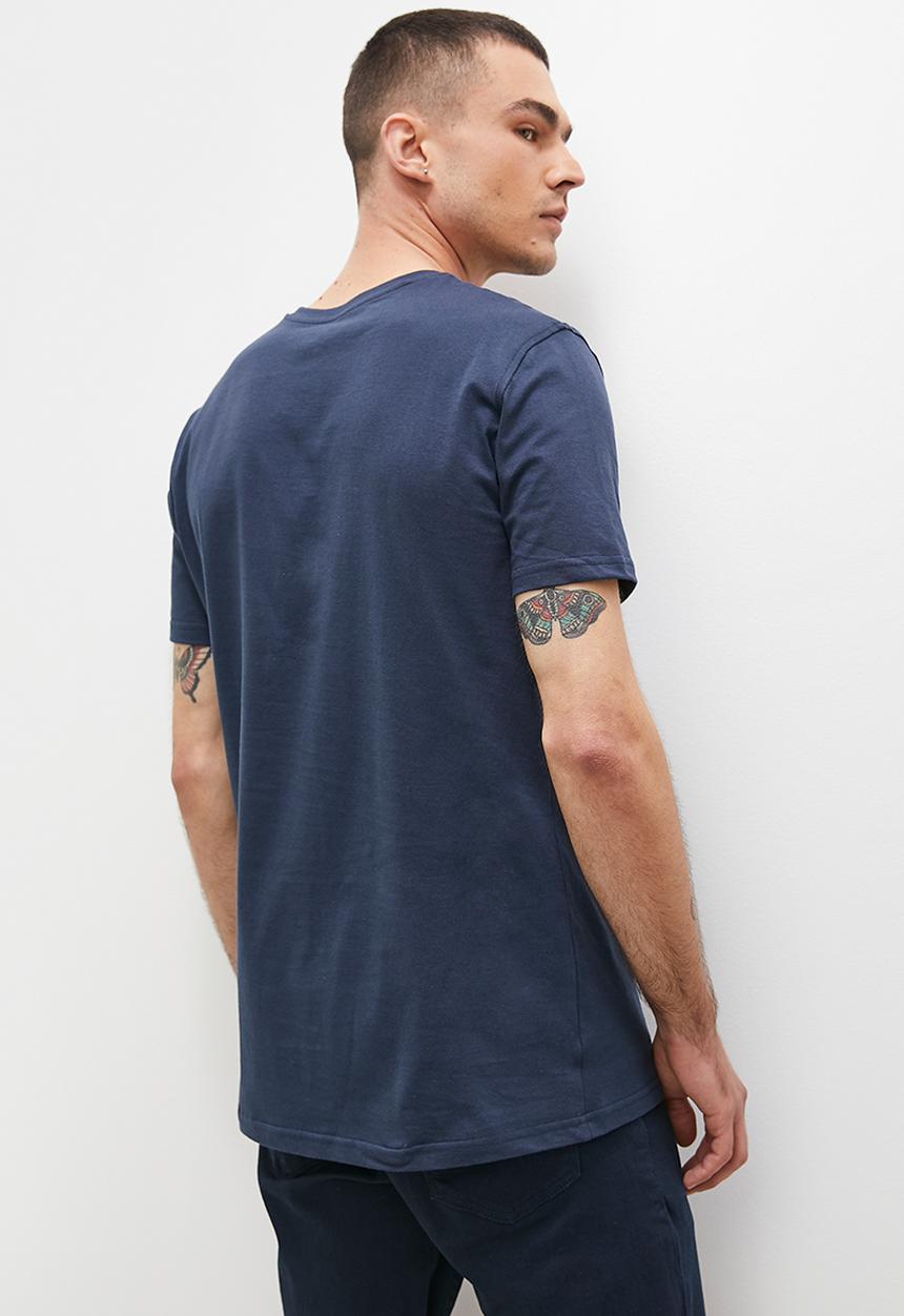 Superbalist - 2 Pack dean bci v-neck tees - navy / white