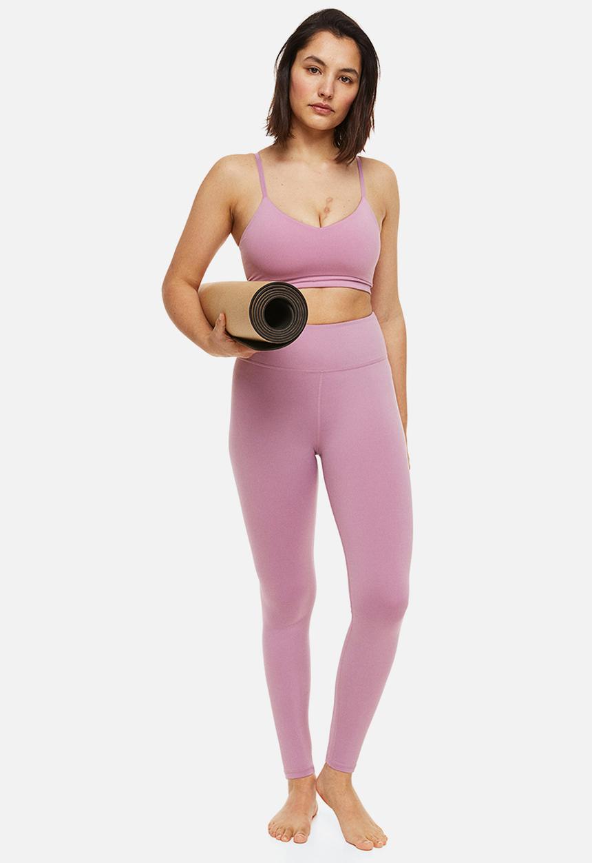 H&M - Softmove™ sports tights - pink