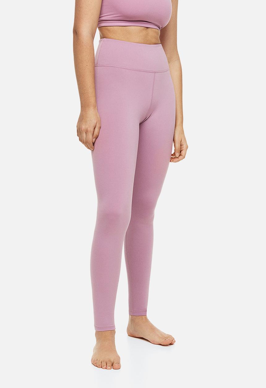 H&M - Softmove™ sports tights - pink