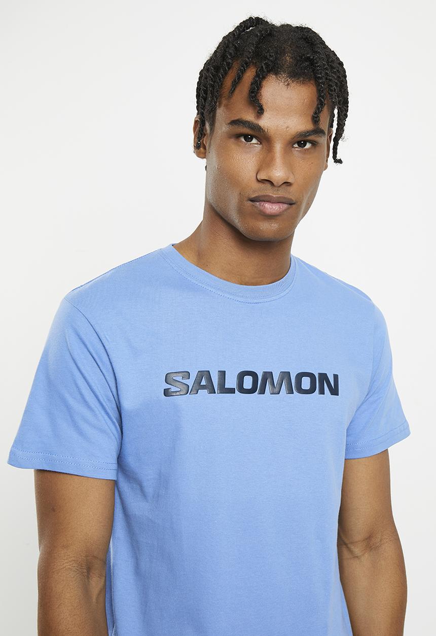 Salomon - Core logo short sleeve tee - cobalt