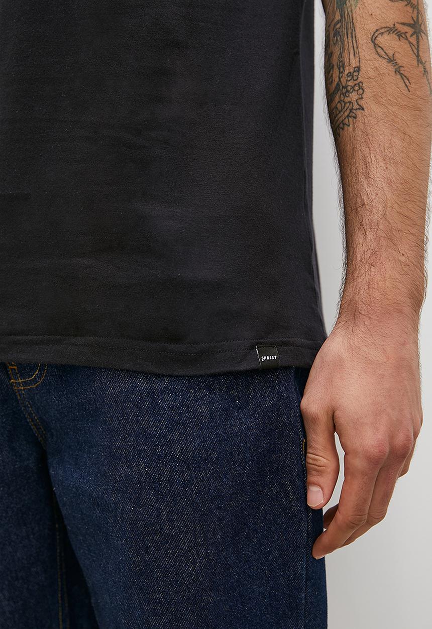 Superbalist - 2 Pack dean bci v-neck tees - black / grey melange