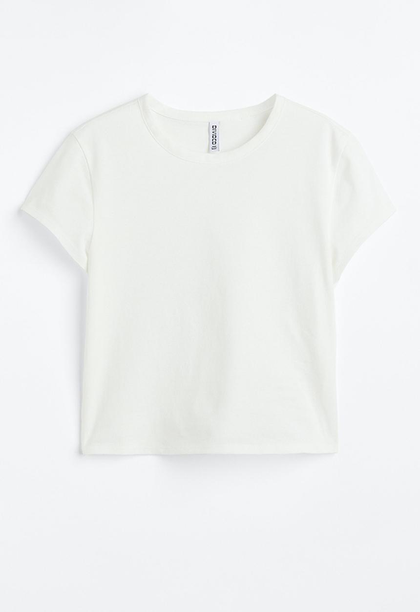 H&M - Cotton jersey T-shirt - white