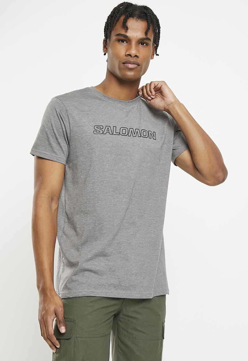 Salomon - Baltoro short sleeve tee - dark-grey