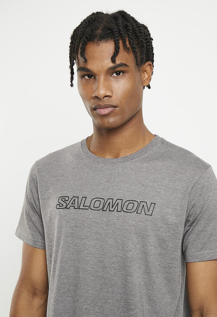 Salomon - Baltoro short sleeve tee - dark-grey