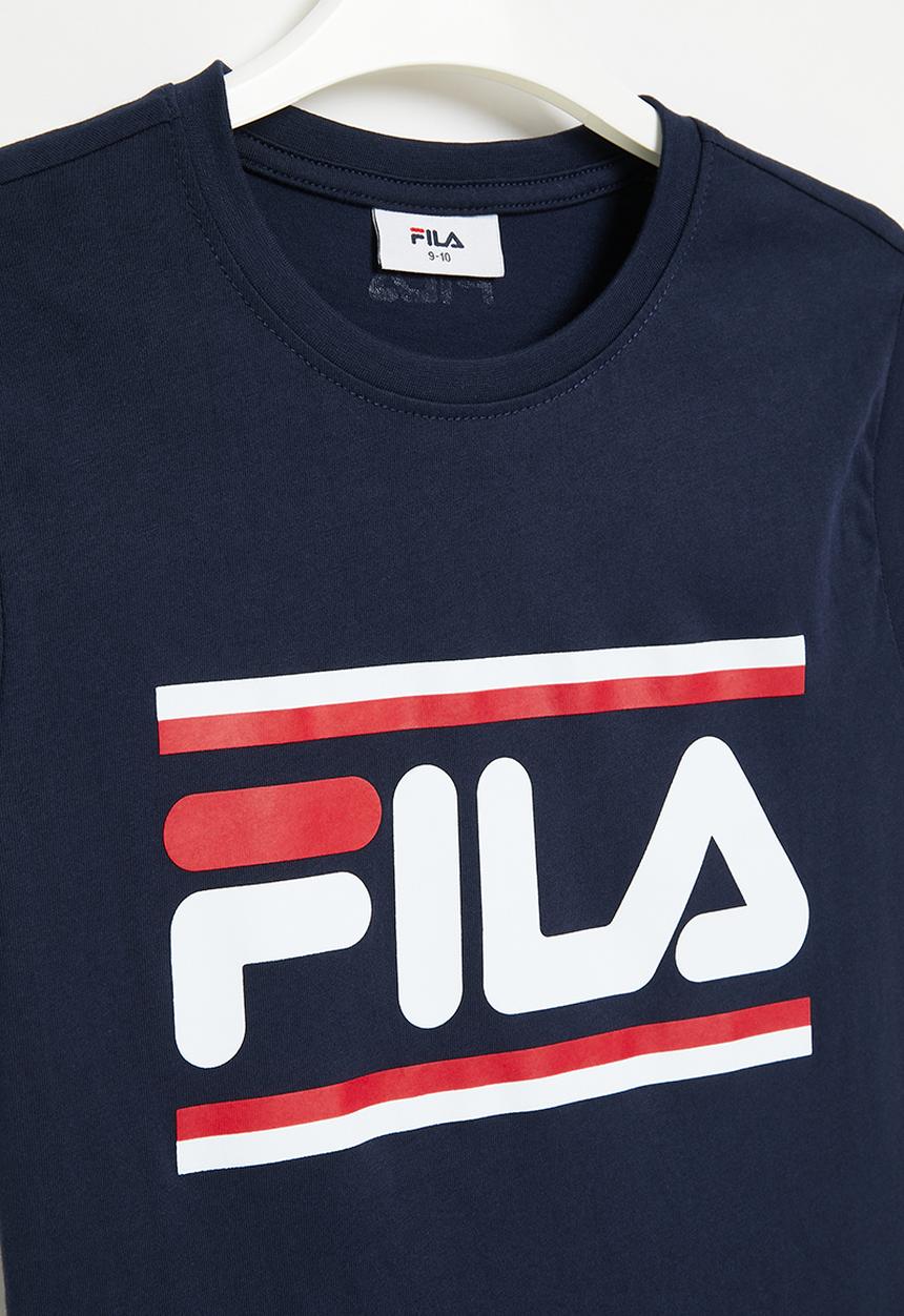 FILA - Roman short sleeve tee - peacoat