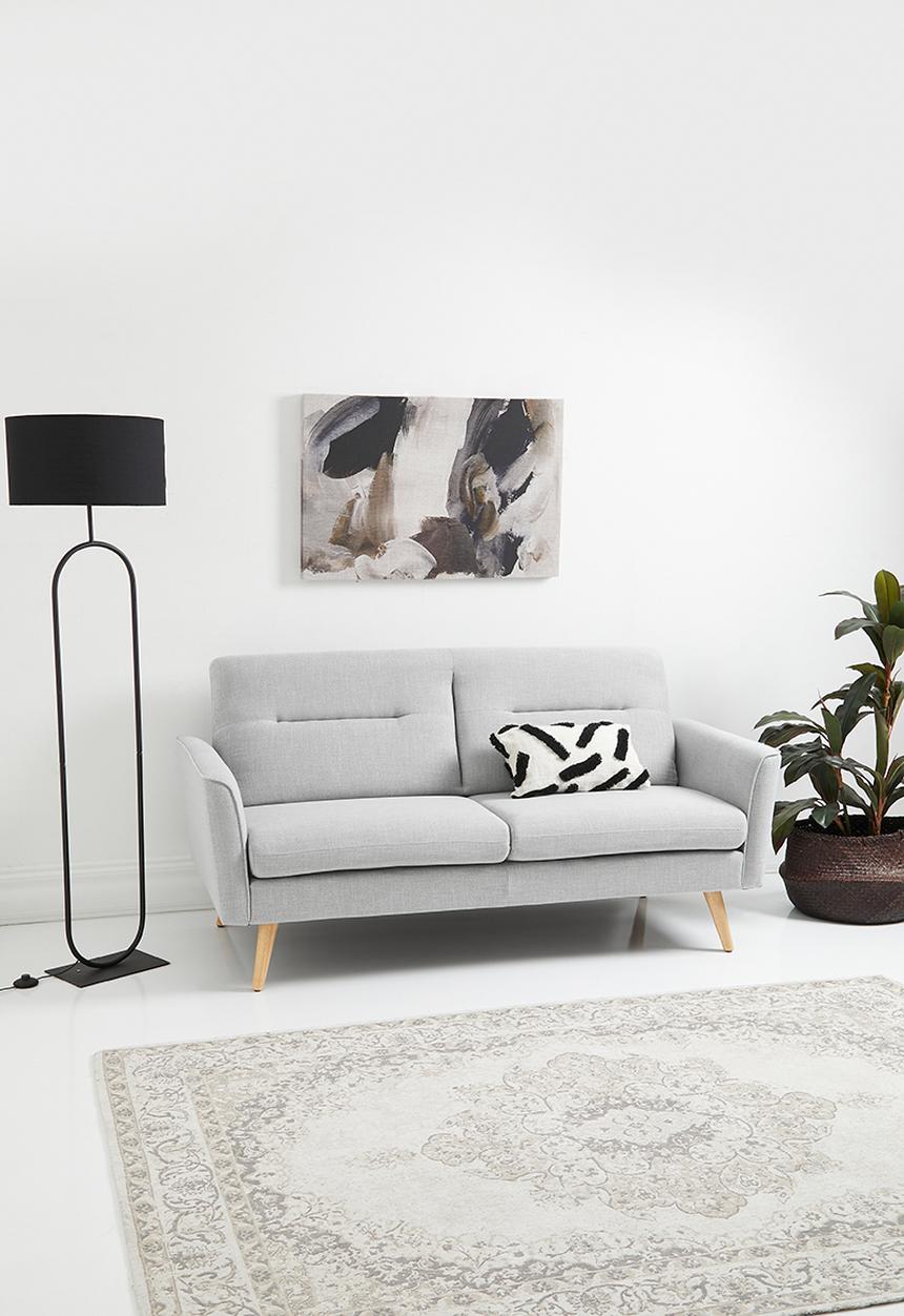 Sixth Floor - Alexanda 3 seater sofa - grey
