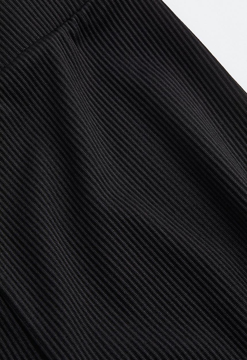 H&M - Ribbed cycling shorts - black