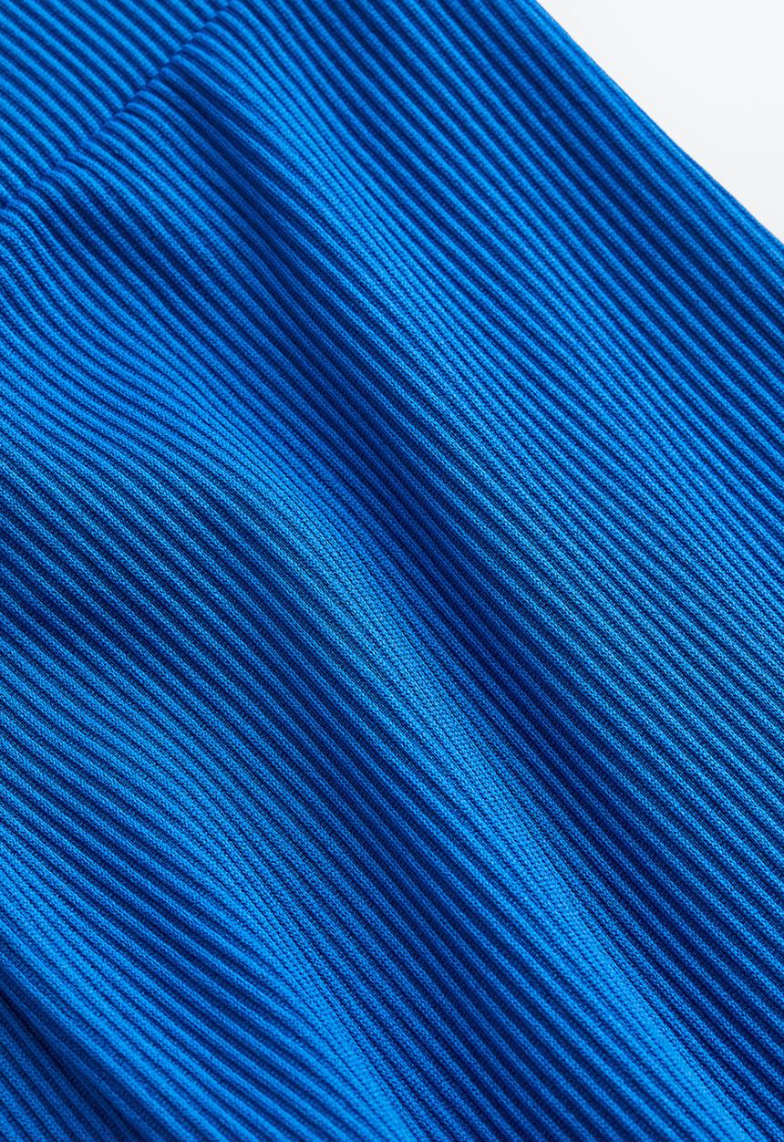H&M - Ribbed cycling shorts - bright blue 