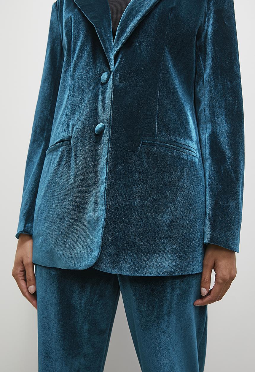 Superbalist - Velour co - ord - teal