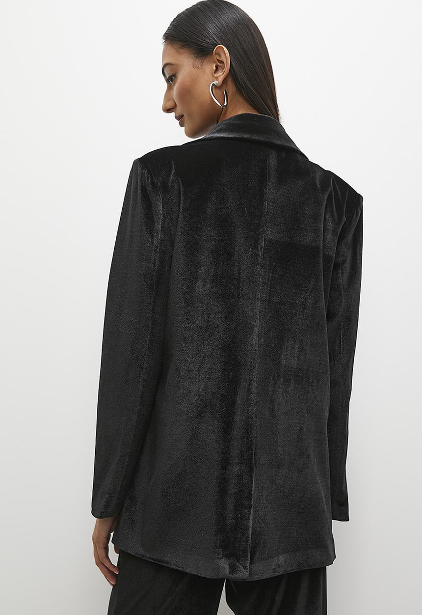 Superbalist - Velour co - ord - black