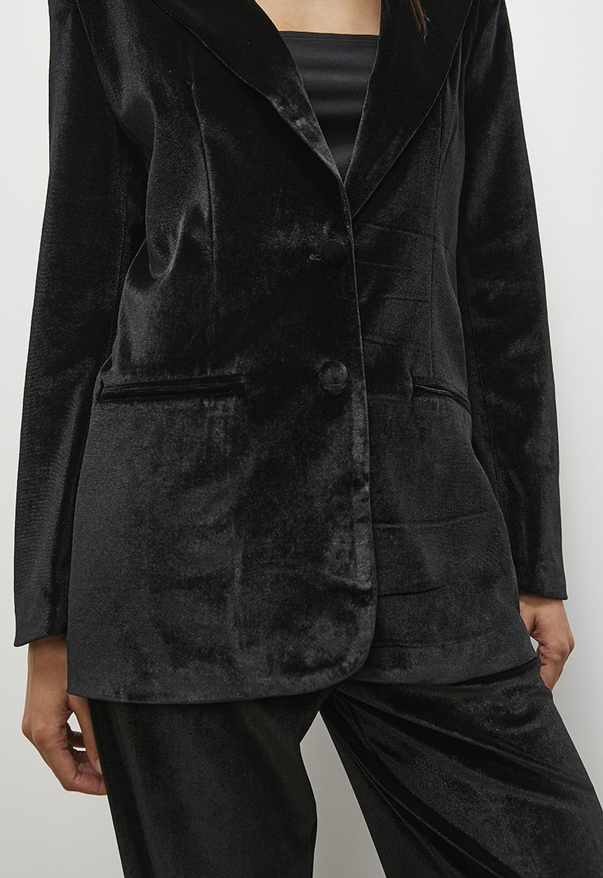 Superbalist - Velour co - ord - black