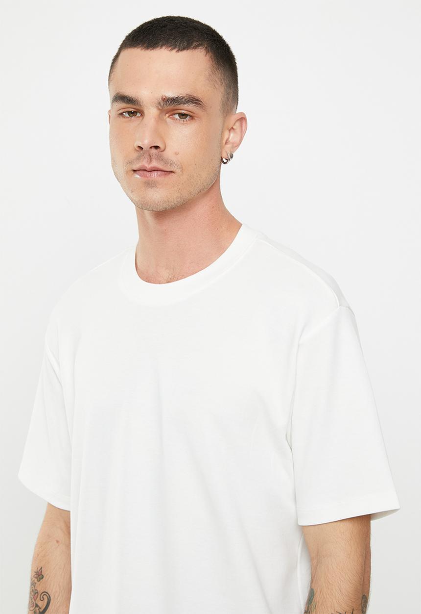 MANGO - T-shirt kimi - white