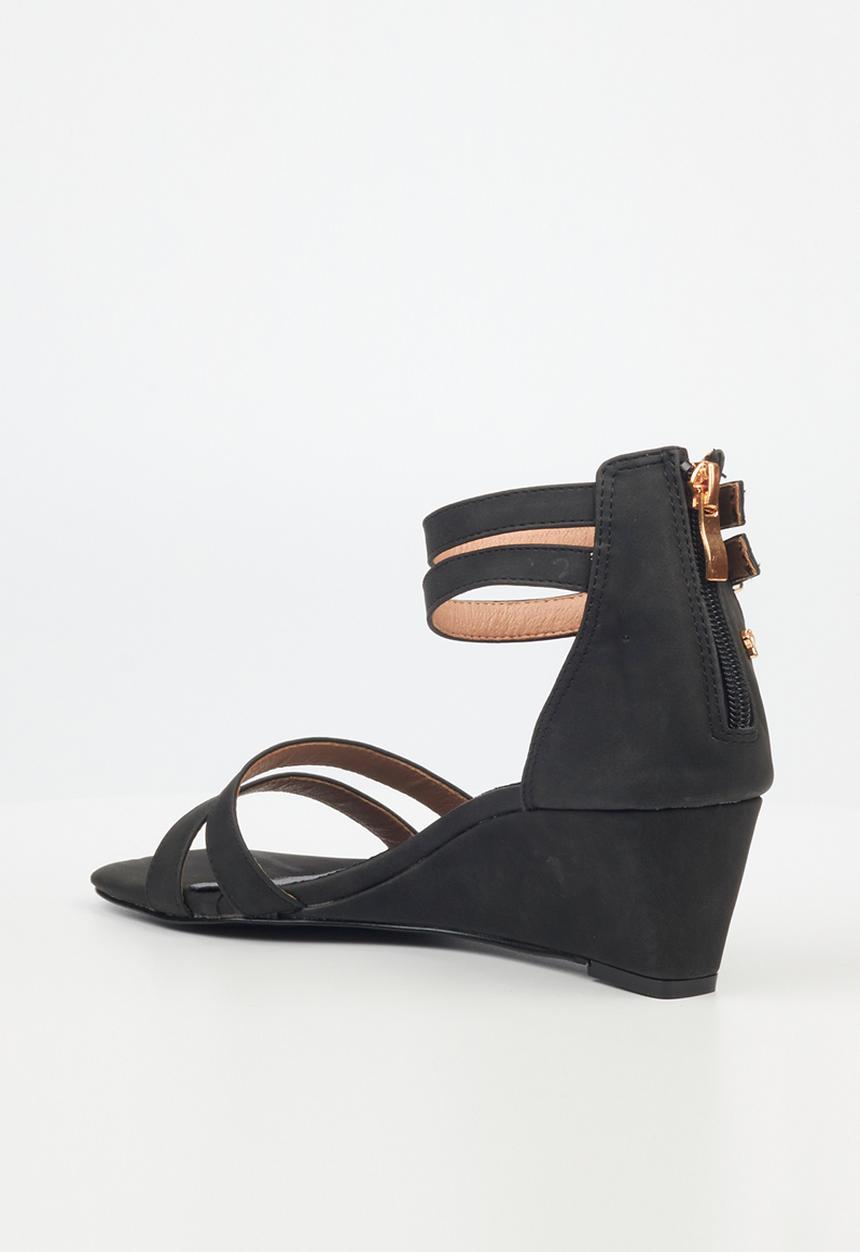 Butterfly Feet - Marla 1 wedge heel - black