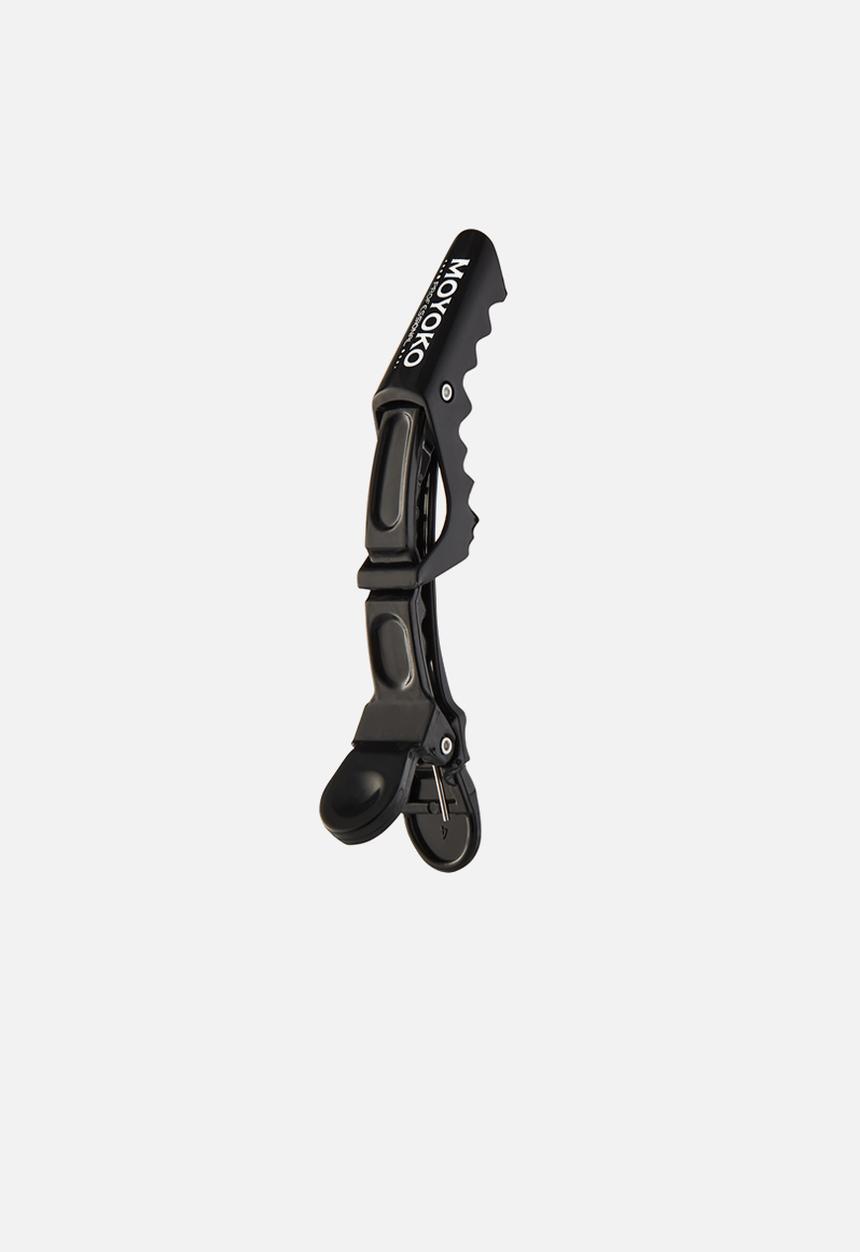 Moyoko Professional - Professional Croc Clips - Hair Styling Clips for Sectioning - Black