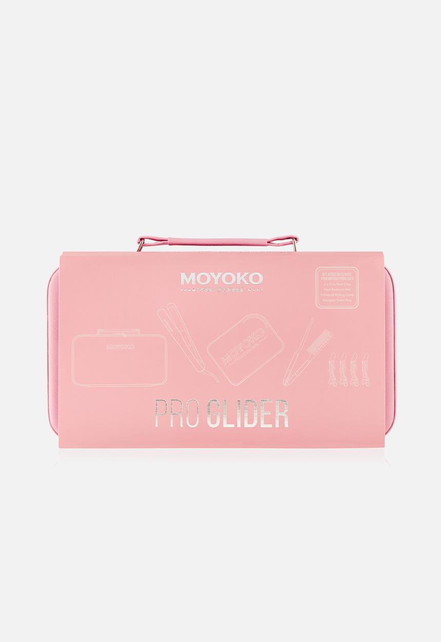 Moyoko Professional - Pro Glider - Hair Straightener Kit - Ceramic Flat Iron - Blush Pink