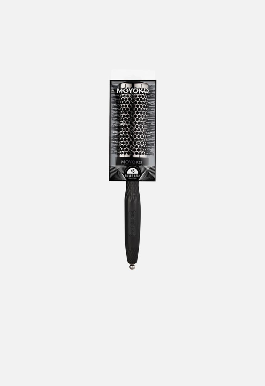 Moyoko Professional - Professional Silver Arch Heat-Resistant Round Brush - 45mm