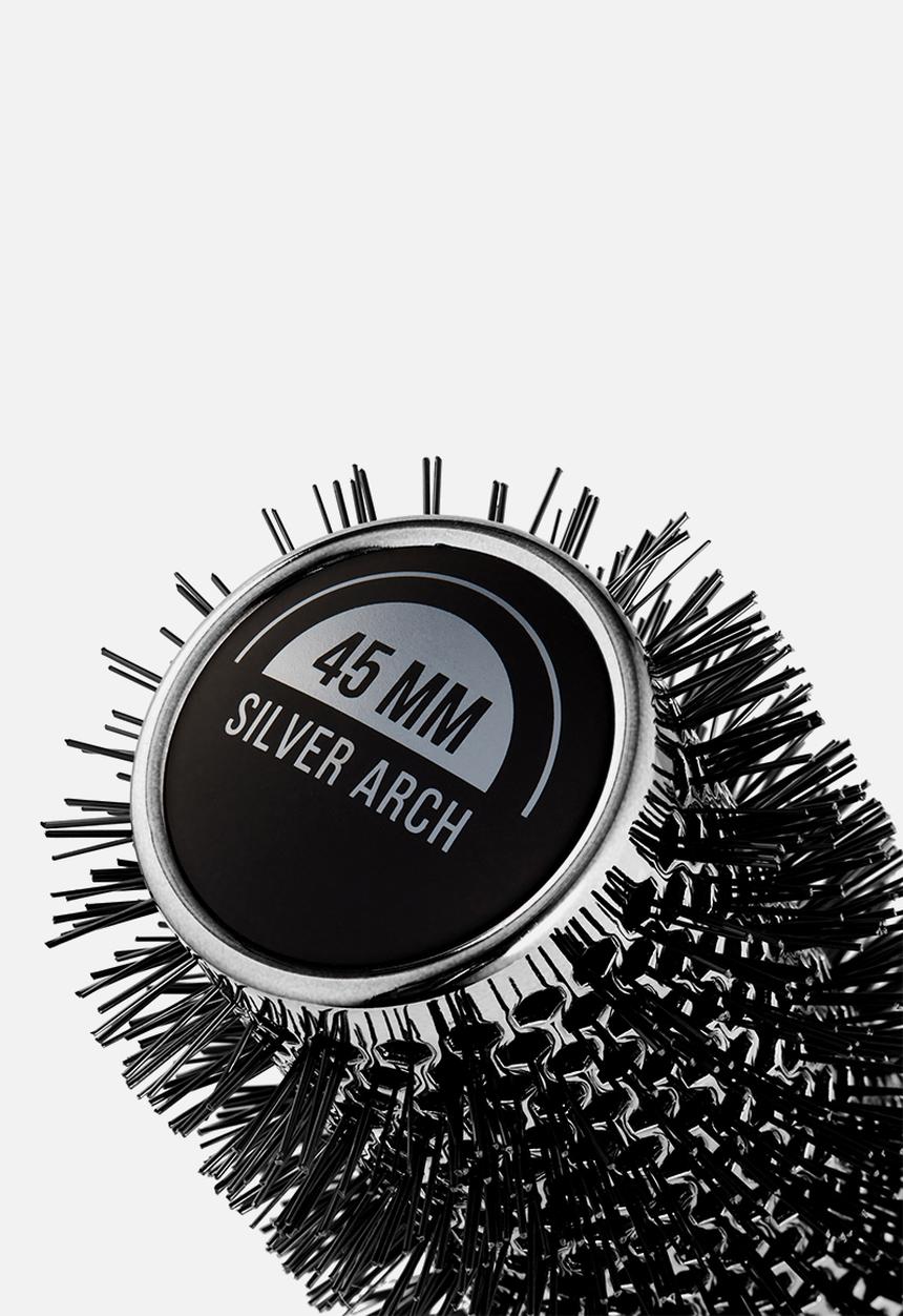 Moyoko Professional - Professional Silver Arch Heat-Resistant Round Brush - 45mm