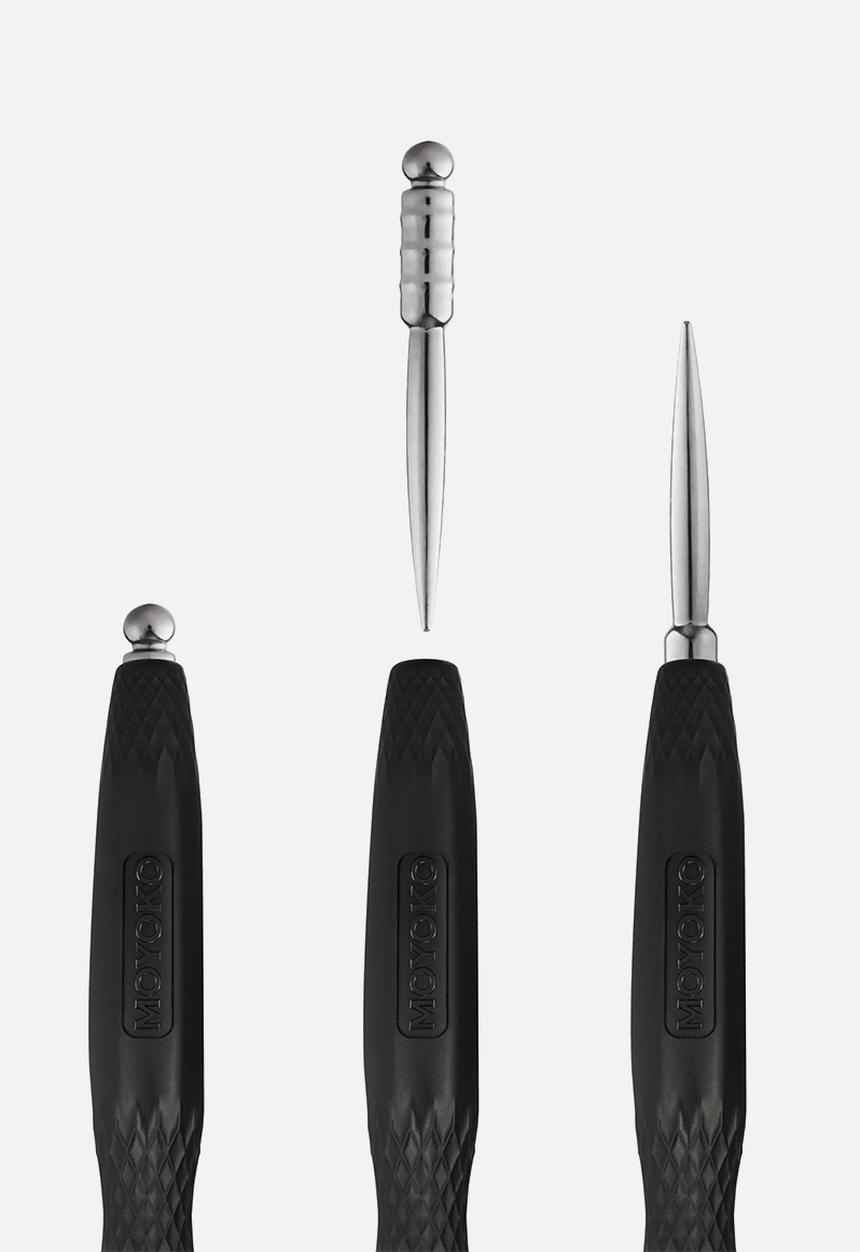Moyoko Professional - Professional Silver Arch Heat-Resistant Round Brush - 45mm