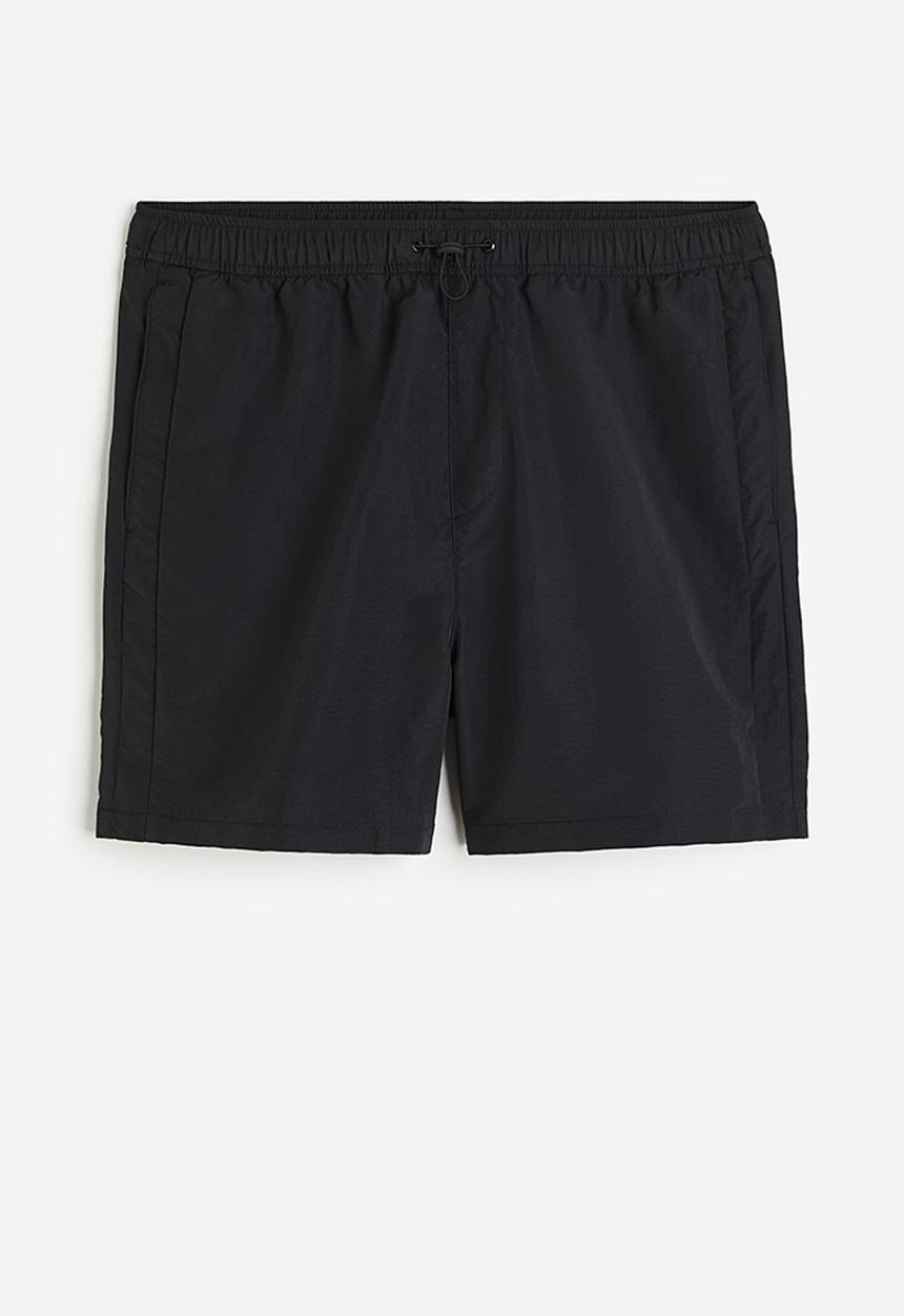 H&M - Regular fit nylon shorts - black