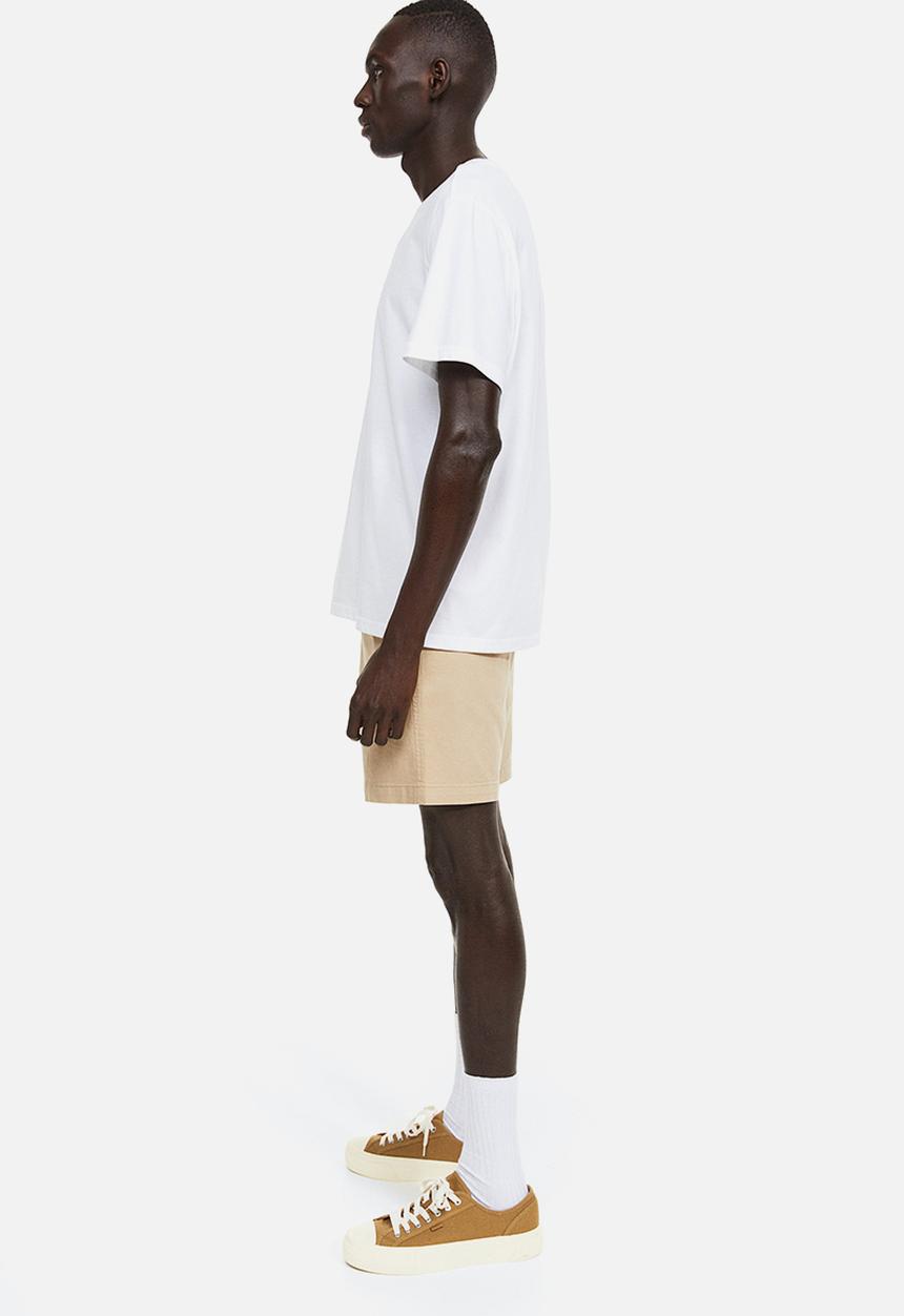 H&M - Regular fit chino shorts - beige