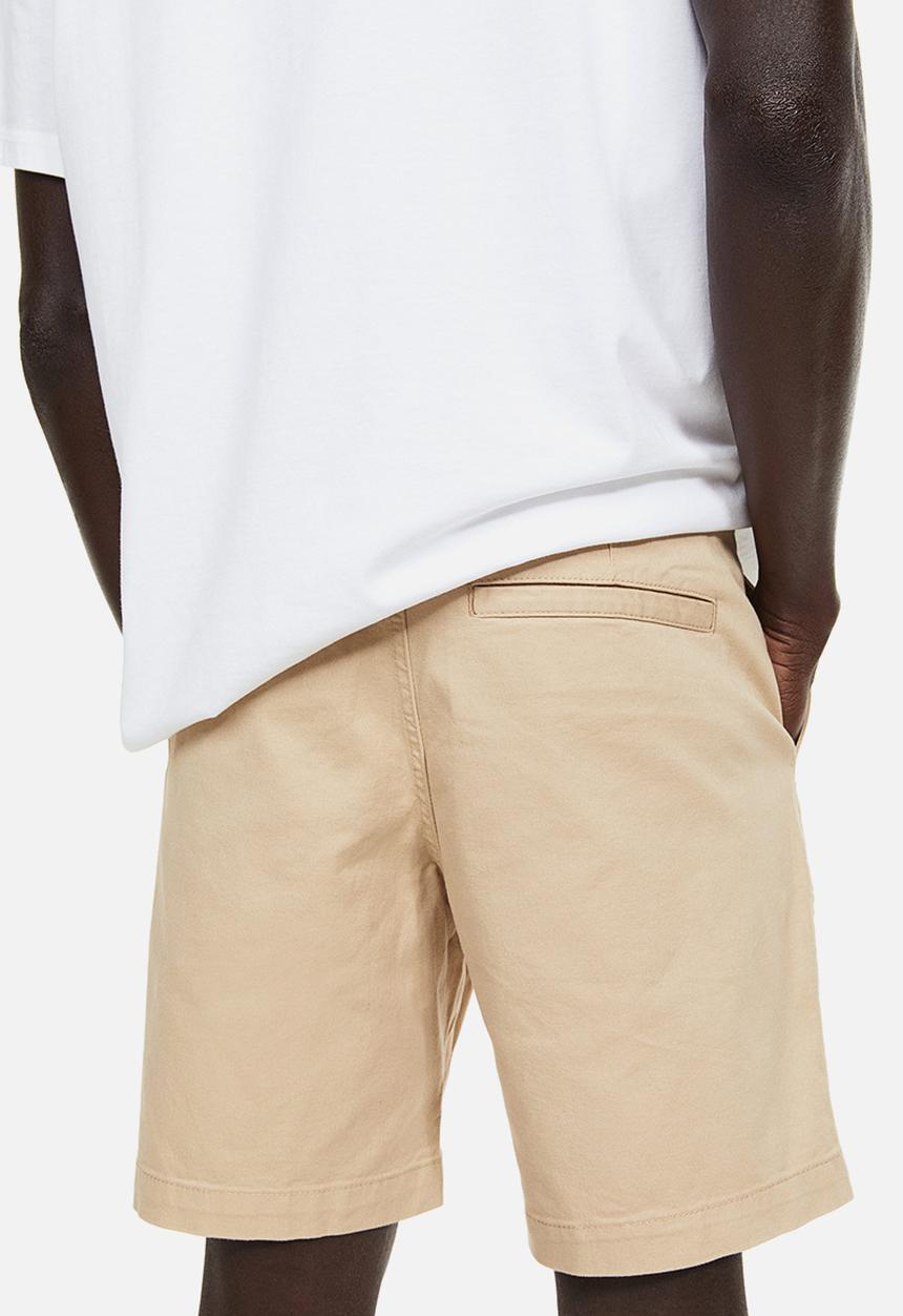 H&M - Regular fit chino shorts - beige